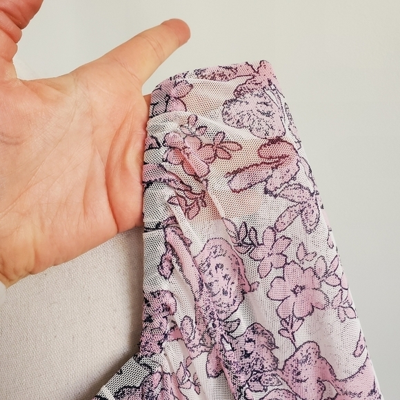 LAST CHANCE - Maison Tara Victoria Mesh Smocked Dress - Picture 5 of 10